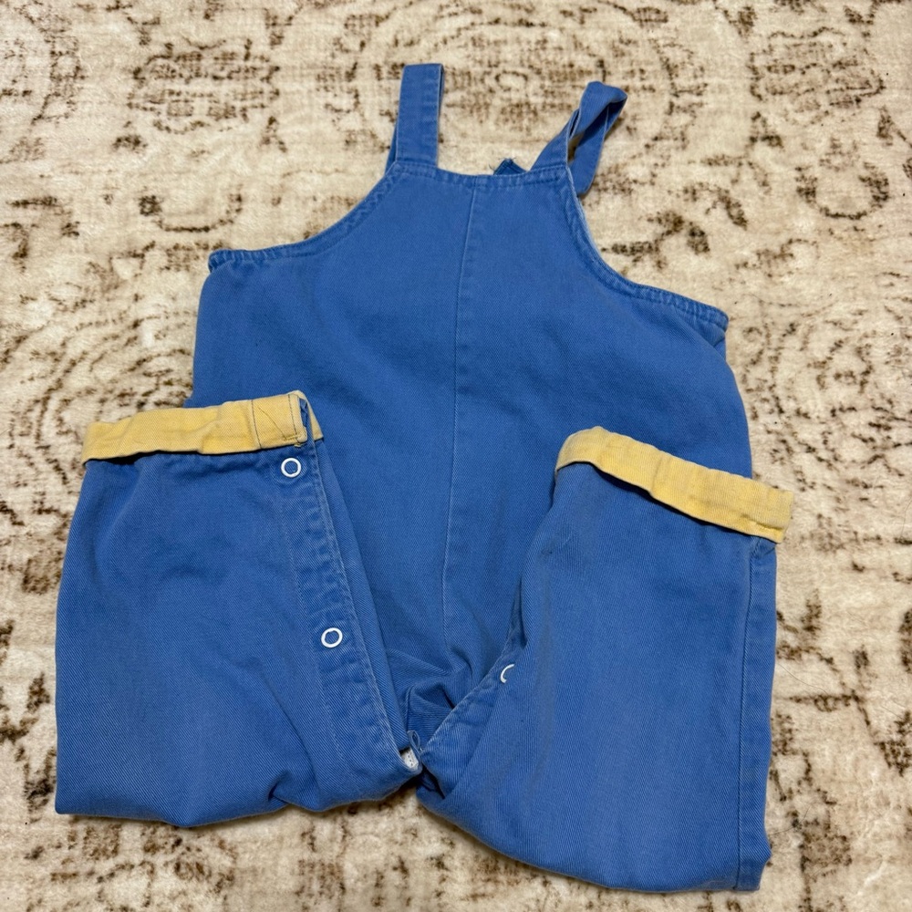 Vintage healthtex overalls color block-18 months - Picture 3 of 6